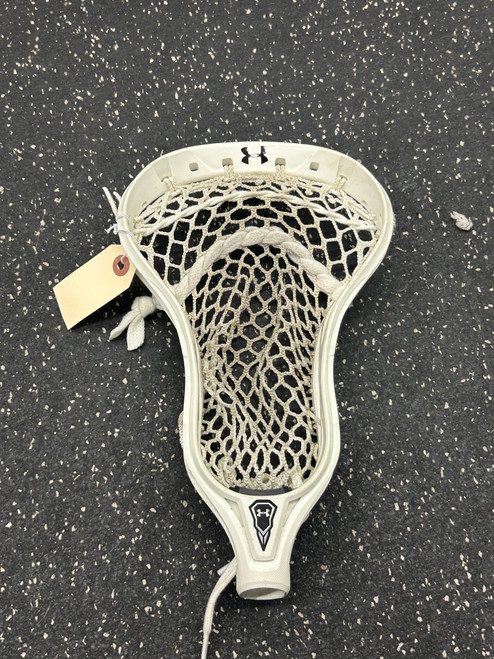 Vist Large View of Product Image Which is Used Under Armour COMMAND 2 STRUNG Mens Lacrosse Head White
