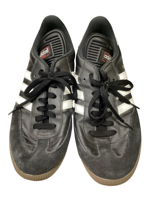 Vist Large View of Product Image Which is Used Adidas SAMBA Soccer Turf Shoes Black Senior 10.5 11613-S000165057