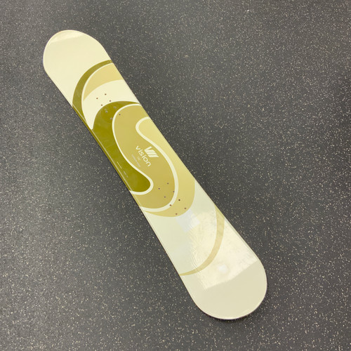 Vist Large View of Product Image Which is Used Vision TORSION WRAP Mens Snowboard Only White 142 cm 11762-S000067141