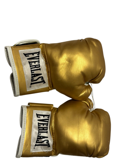 Used Everlast Boxing Gloves Gold 11731-S000144754 Vist Large View of Product Image Which is Used Everlast Boxing Gloves Gold