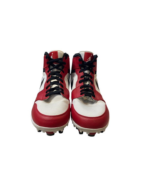 Vist Large View of Product Image Which is Used Nike AIR JORDAN Adult FB Cleats Red Senior 12