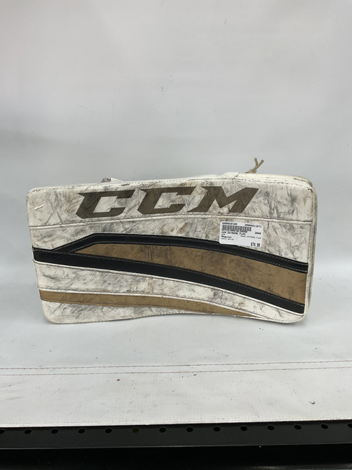 Vist Large View of Product Image Which is Used CCM EXTREME FLEX Senior Goalie Catcher White