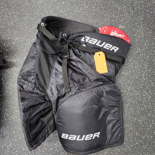 Vist Large View of Product Image Which is Used Bauer LIL SPORT Junior Pant Black MD