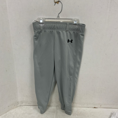 Vist Large View of Product Image Which is Used Under Armour PANTS BB/SB Pant Boys Grey MD