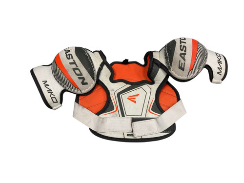 Vist Large View of Product Image Which is Used Easton MAKO Youth Shoulder Pads SM