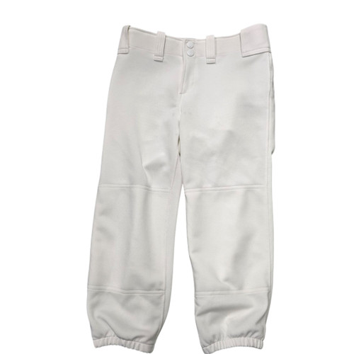 Vist Large View of Product Image Which is Used Mizuno PERFORMANCE BB/SB Pant Girls White XL