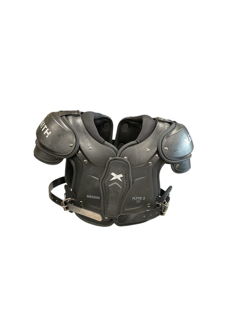 Vist Large View of Product Image Which is Used Xenith FLYTE 2 FB Shoulder Pads Black MD 11856-S000021863