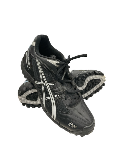 Vist Large View of Product Image Which is Used Asics Soccer Turf Shoes Black Senior 7 11856-S000021866
