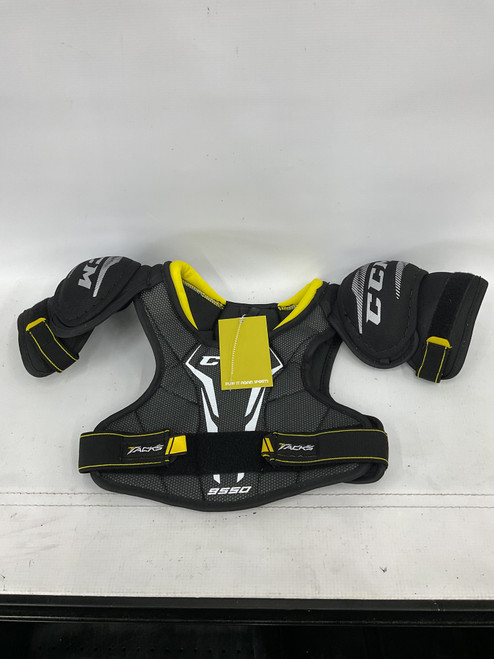 Vist Large View of Product Image Which is Used CCM TACKS 9550 Youth Shoulder Pads LG