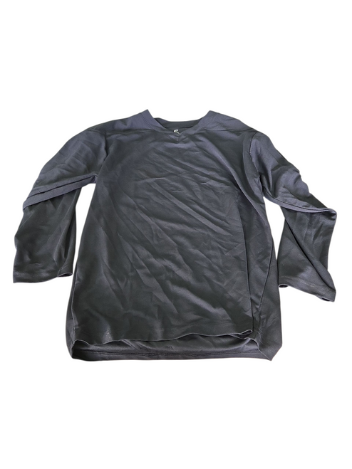 Vist Large View of Product Image Which is Used Champro Hockey Practice Jersey Black SM