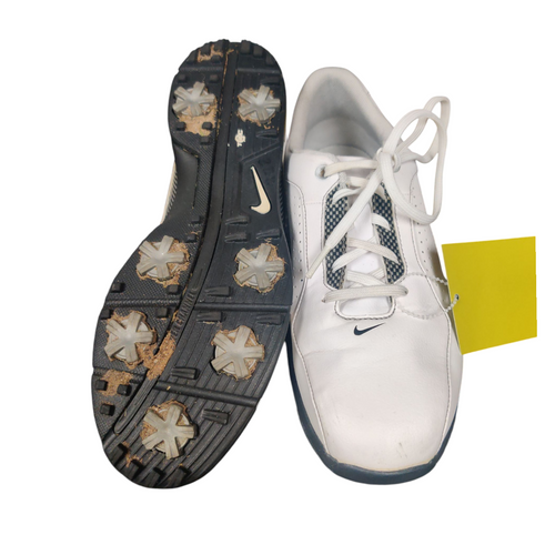 Vist Large View of Product Image Which is Used Nike Jr Golf Shoes White Youth 06.0