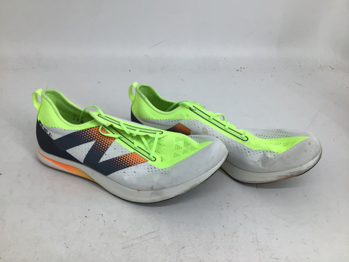 Vist Large View of Product Image Which is Used New Balance FUELCELL SUPERCOMP MD-X V3 SR 14 TRACK Track & Field Cleats Adult Optic Yellow Senior 14