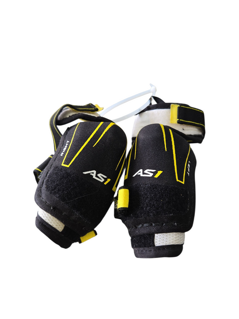 Vist Large View of Product Image Which is Used CCM ASV PRO ELBOW PADS Youth Elbow Pads MD 11617-S000329431