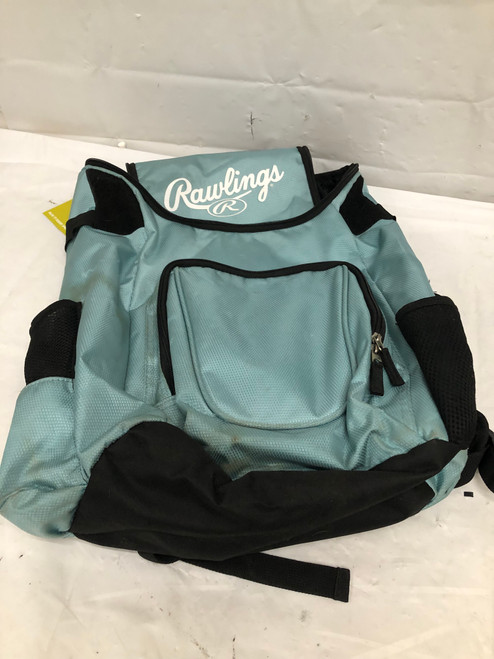 Vist Large View of Product Image Which is Used Rawlings 2 BAT BACKPACK BB/SB Player Backpack Teal 11668-S000111448