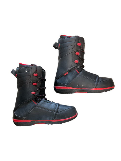 Vist Large View of Product Image Which is Used Morrow REIGN Mens Snowboard Boots Black Senior 11 11512-S000225340