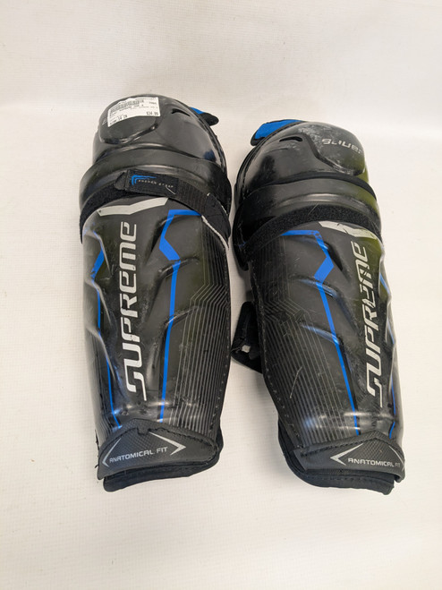 Vist Large View of Product Image Which is Used Bauer SUPREME ONE.8 Senior Shin Guards Black 14" 11821-S000026753