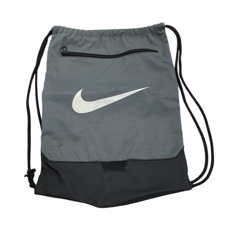 Vist Large View of Product Image Which is Used Nike Soccer Player Sackpack Grey