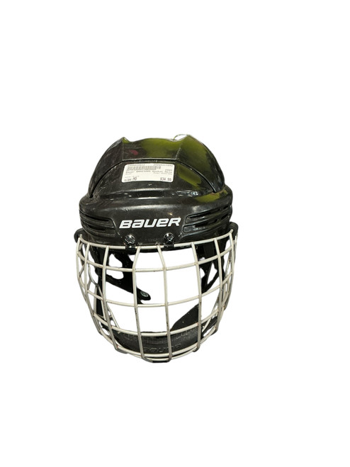 Vist Large View of Product Image Which is Used Bauer BHH2100S Helmet Cage Combo Black MD