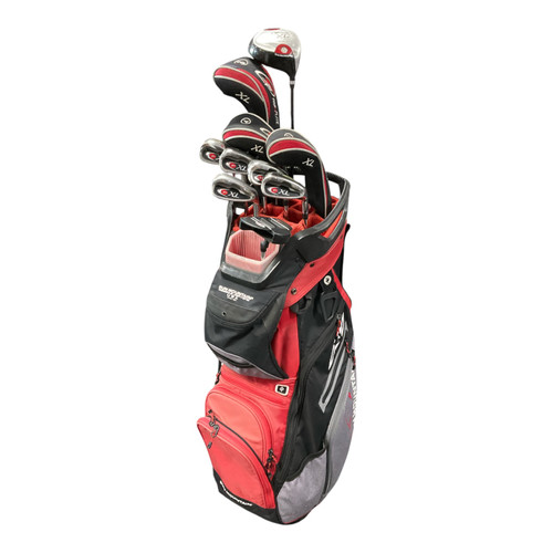 Vist Large View of Product Image Which is Used Top Flite XL 10PC+BAG Mens Package Set RH Black 11 Piece 11362-S000161830