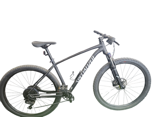 Vist Large View of Product Image Which is Used Specialized ROCK HOPPER Mountain Bike Mens Black 48-52cm - 19-20" - LG Frame 11708-S000181778