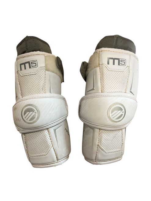 Vist Large View of Product Image Which is Used Maverik M5 Lacrosse Arm Pads/Guards None Senior