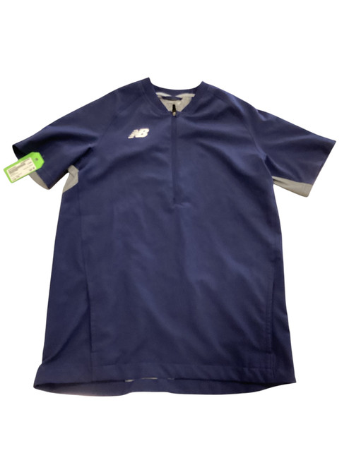 Vist Large View of Product Image Which is Used New Balance BP JACKET Other Clothing Navy Blue Youth