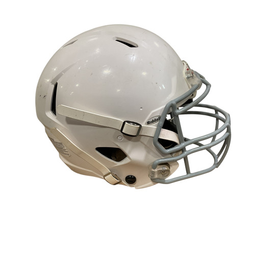 Vist Large View of Product Image Which is Used Riddell VICTOR FB Helmet White XXS