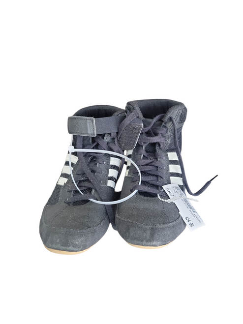 Vist Large View of Product Image Which is Used Adidas Wrestling Shoes Black Junior 04