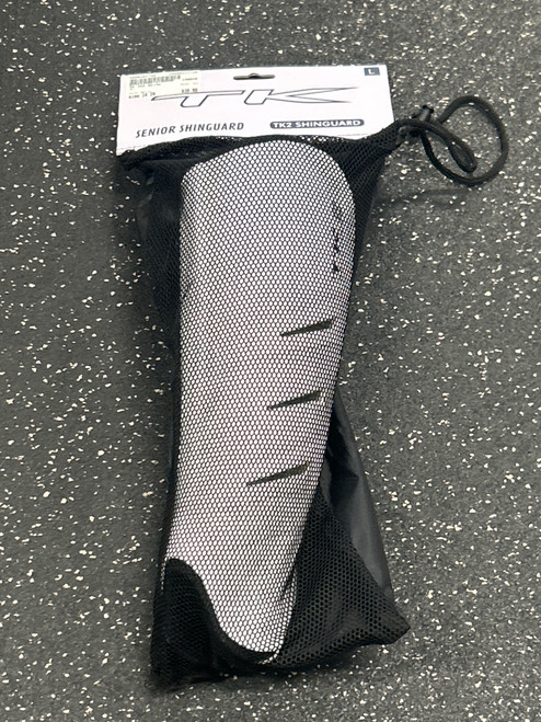 Used TK TK2 FH Shin Guards White 14" 11726-S000284726 Vist Large View of Product Image Which is Used TK TK2 FH Shin Guards White 14"