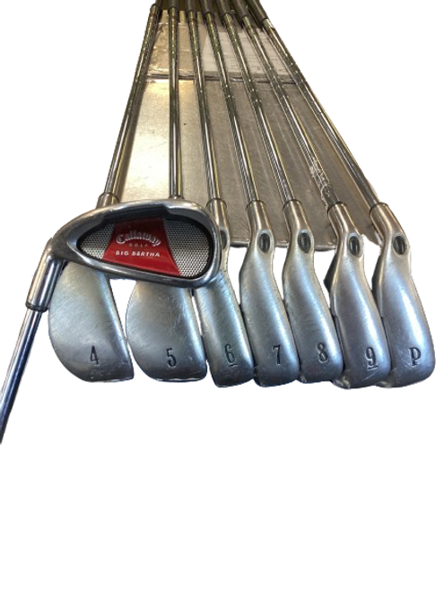 Vist Large View of Product Image Which is Used Callaway BIG BERTHA Mens Iron Set LH 3I-PW 11853-S000123819