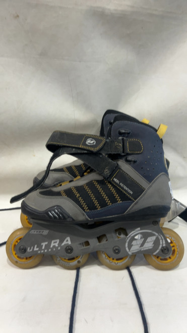 Vist Large View of Product Image Which is Used Ultra Wheels ABEC 5 Senior Rec Fitness Skates Grey Senior 8