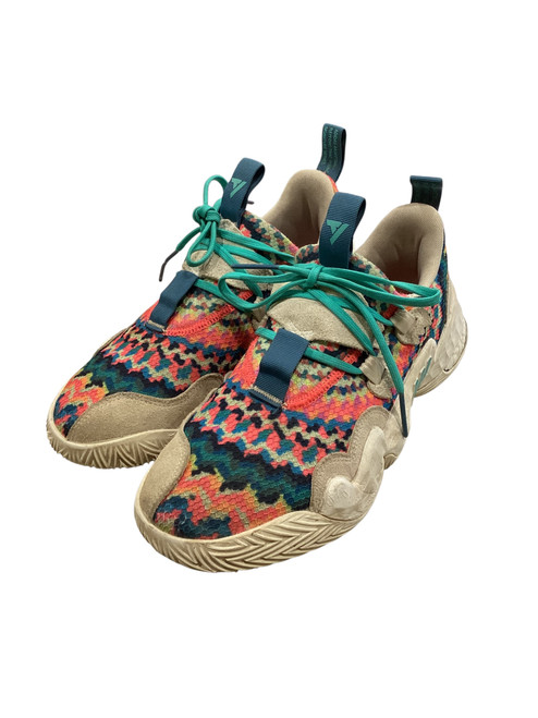 Vist Large View of Product Image Which is Used Adidas Basketball Shoes M White Senior 8