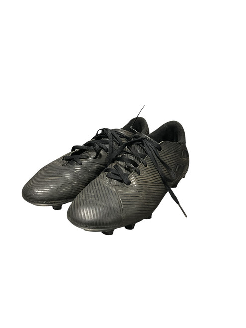 Vist Large View of Product Image Which is Used Adidas Soccer Cleats Black Senior 6.5