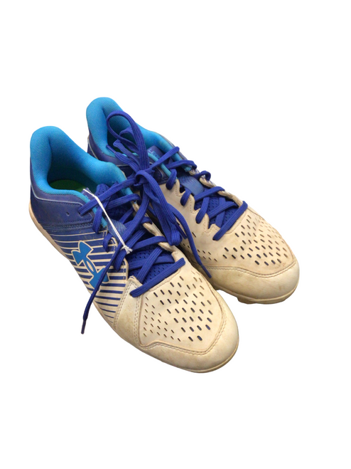 Vist Large View of Product Image Which is Used Under Armour LEADOFF BB/SB Cleats Clear And Royal Blue Senior 7 11799-S000196527