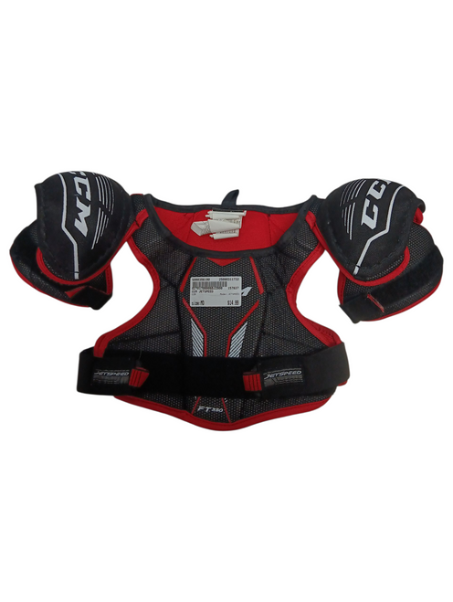 Vist Large View of Product Image Which is Used CCM JETSPEED Youth Shoulder Pads MD 11732-S000356190