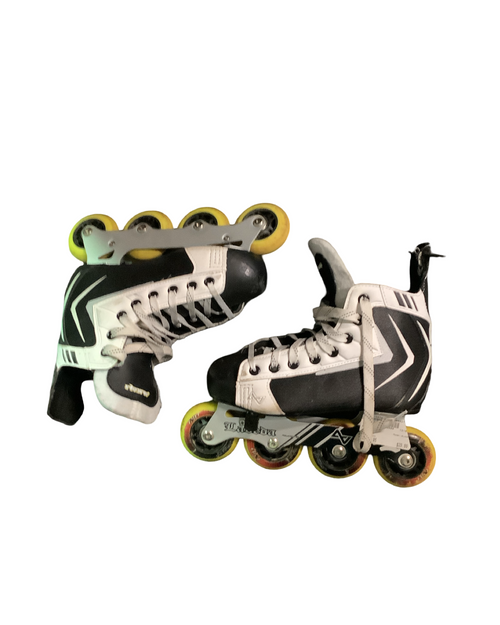 Vist Large View of Product Image Which is Used BLADES Junior Aggressive Skates Black Junior 05