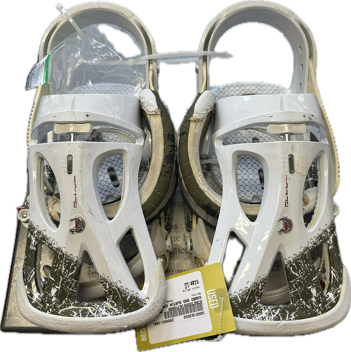Vist Large View of Product Image Which is Used Burton CARTEL WHT Mens Binding Only White LG