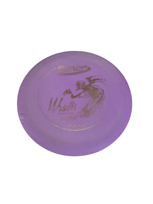 Vist Large View of Product Image Which is Used Innova WRAITH Disc Golf Driver Purple 11708-S000181817