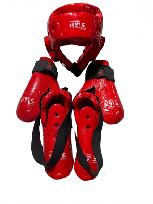 Vist Large View of Product Image Which is Used Martial Arts Blocking Pad Red SM