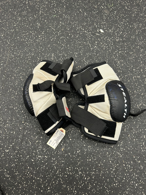 Vist Large View of Product Image Which is Used Easton STEALTH S3 Senior Elbow Pads LG