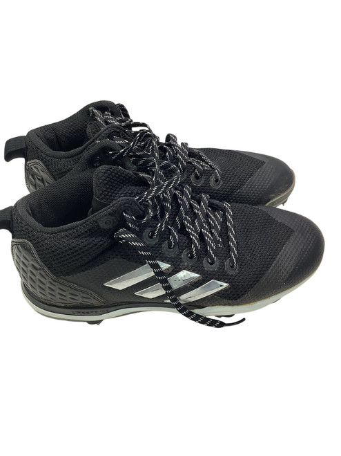 Vist Large View of Product Image Which is Used Adidas LITESTRIKE BB/SB Cleats Black Senior 6.5