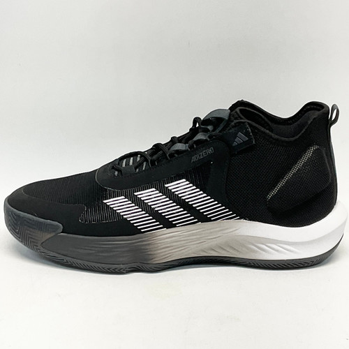 Vist Large View of Product Image Which is Used Adidas ADIZERO UNISEX Basketball Shoes M Black Senior 12.5