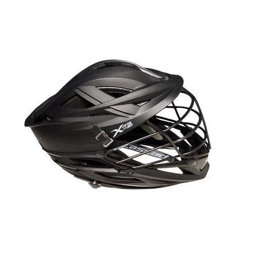 Vist Large View of Product Image Which is Used Cascade X RS PRO Lacrosse Helmet Black One Size