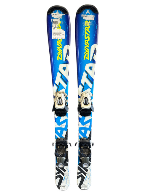 Vist Large View of Product Image Which is Used Dynastar TEAM SPEED Boys DH Ski/Binding Royal Blue 100 cm