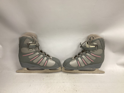 Vist Large View of Product Image Which is Used Jackson SOFTEC WomensFigure Skate Grey Senior 6