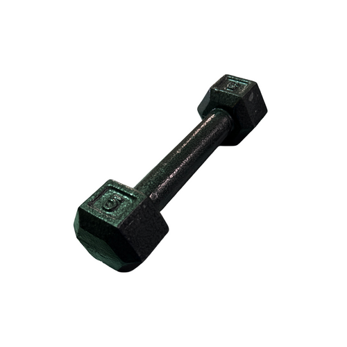 Vist Large View of Product Image Which is Used Hex Dumbbell (Each) 5 lb