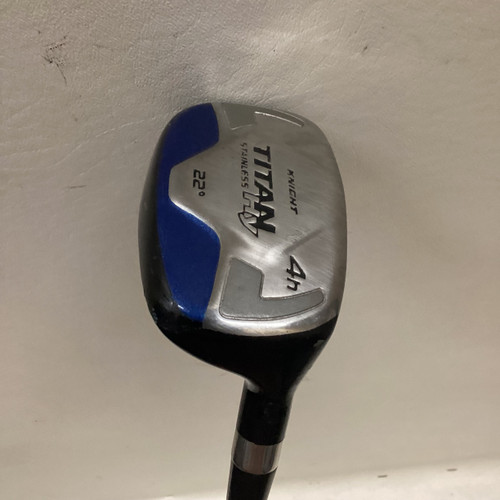 Vist Large View of Product Image Which is Used Knight TITAN HY Mens Hybrid Club RH 4 Hybrid