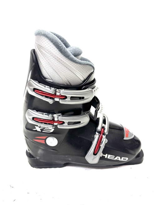 Vist Large View of Product Image Which is Used Head X3 Boys DH Ski Boot Black 250 MP - M07 - W08