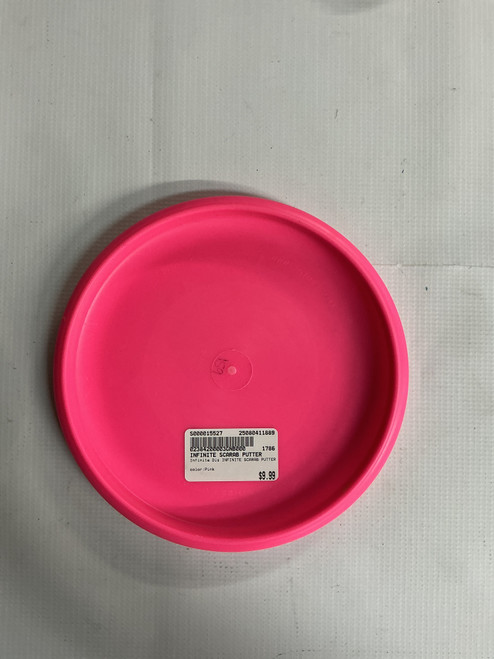 Vist Large View of Product Image Which is Used Infinite Discs INFINITE SCARAB PUTTER Disc Golf Putter Pink