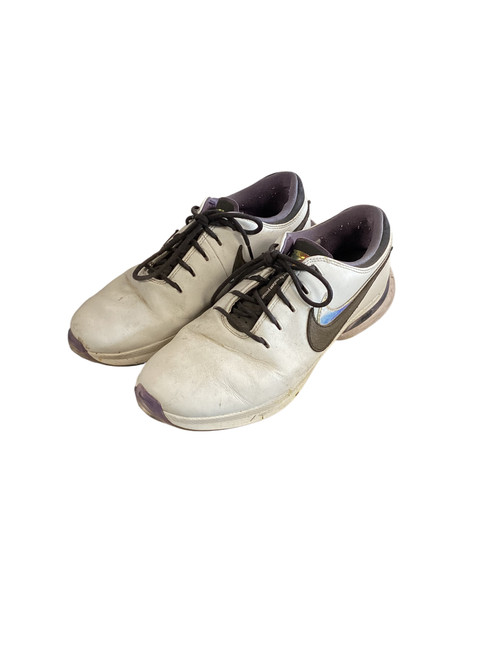 Vist Large View of Product Image Which is Used Nike Mens Golf Shoes White Senior 9